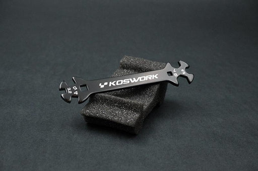 Koswork KOS13231 Turnbuckle Wrench (3.2, 4, 5, 5.5, 7 & 8mm) (9003647172845)