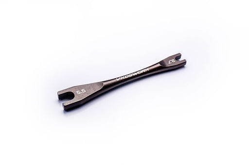 Koswork KOS13235-3.7 With 3.7mm Steel Turnbuckle Wrench (3.7mm & 5.5mm) (For Associated & 3mm Nut) (9003647303917)