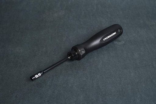 Koswork KOS13252-N35 Aluminum 3.5mm Nut Driver (For Mini) (w/68mm Tip) (Alum Tri Handle) (9001936912621)