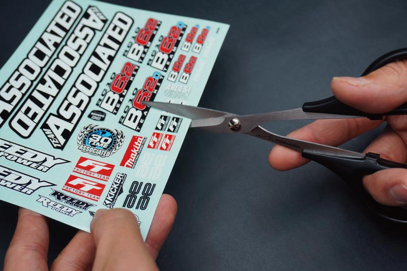 Koswork KOS13222 Lexan Body Straight Scissors (9003646648557)