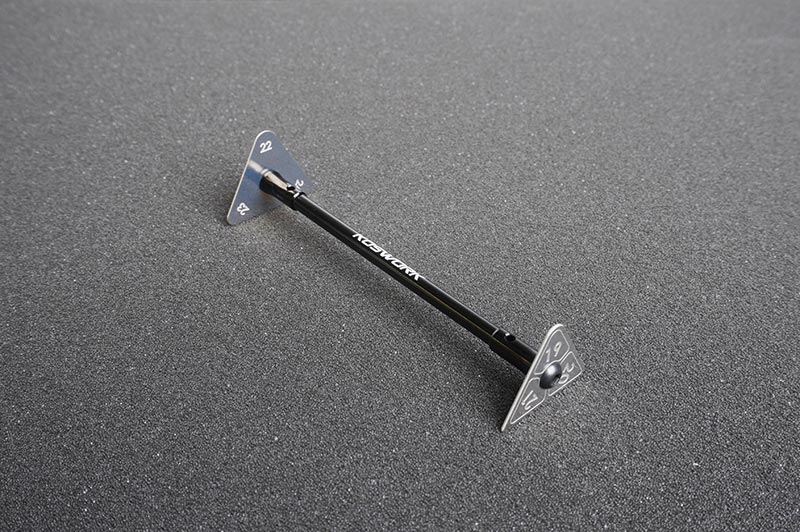 Koswork KOS13320-1922 Steel Ride Height Gauge Set (19~21mm & 22~24mm, 1/10 & 1/8 Buggy) (9001937469677)