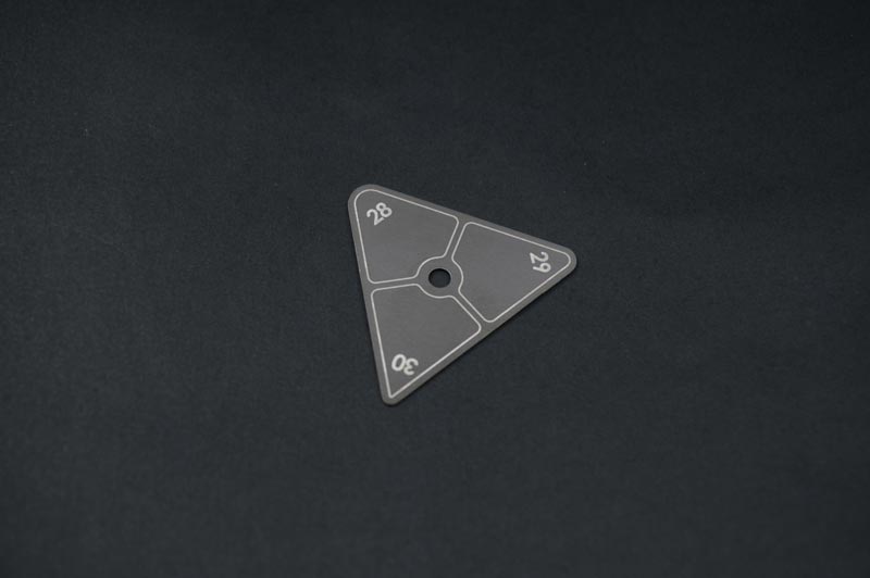 Koswork KOS13321-28 Steel Ride Height Gauge Plate (28~30mm, 1/10 SC Truck & 1/8 Buggy) (9001937633517)