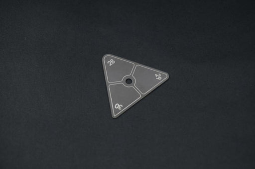 Koswork KOS13321-28 Steel Ride Height Gauge Plate (28~30mm, 1/10 SC Truck & 1/8 Buggy) (9001937633517)