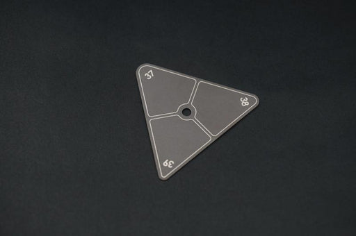 Koswork KOS13321-37 Steel Ride Height Gauge Plate (37~39mm, 1/8 Truck) (9001937699053)