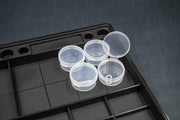 Koswork KOS14011 Clear Round Container (w/lid, ID 25mm, H12mm) (10pcs) (9003649138925)