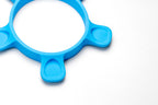 Koswork Blue 1/10 TC Touring/Sedan, 1/10 Buggy UFO High Strength Silicone Tire Glue Bands (4) - KOS14607B