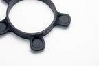 Koswork Black 1/10 TC Touring/Sedan, 1/10 Buggy UFO High Strength Silicone Tire Glue Bands (4) - KOS14607BK