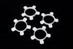Koswork White Tyre Glue Bands Touring Car & Buggy High Strength Silicone (4) 1/10 - KOS14607W