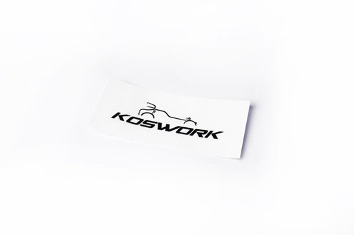 Koswork KOS19001BK Koswork Decal 60mm Black (2pcs) Release Decal (9003649401069)