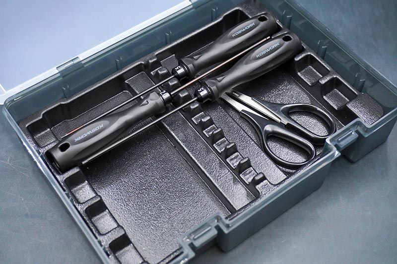 Koswork KOS32102 Tool Tray 245x175x22mm Black (Also good for KOS32111, 32112 & 32116-2) (9003650121965)