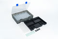 Koswork Box with 7x7 Parts Box and Black Parts Tray Tool Box