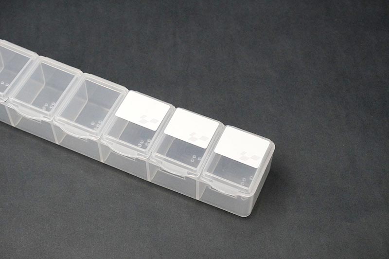 Koswork KOS32116 7x7 Parts Box 245x175x38mm (49 compartments, 7 each row) (9003650908397)
