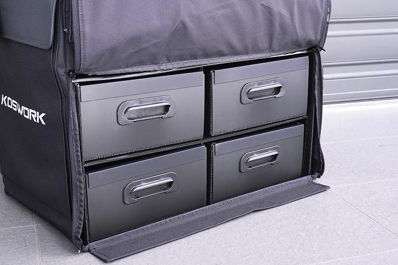 Koswork KOS32205V2 1/8 & 1/10 Pit Bag V2 (Top Open design, w/KOS32120-510BK Lid) (9003651563757)