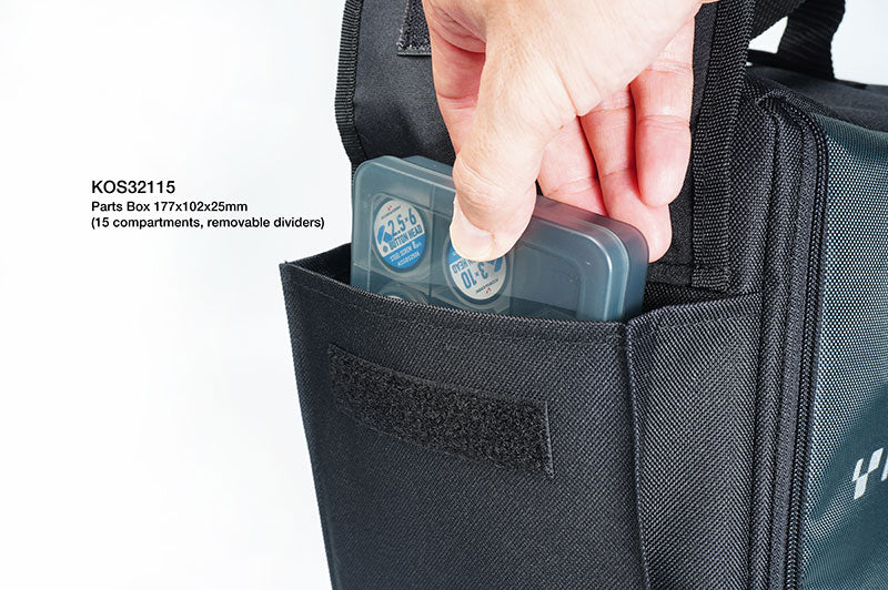 Koswork KOS32218 1/16, 1/18 Mini Car & 1/24 Mini-Z Car Bag & Multi-Function Transmitter Bag (9001939992813)