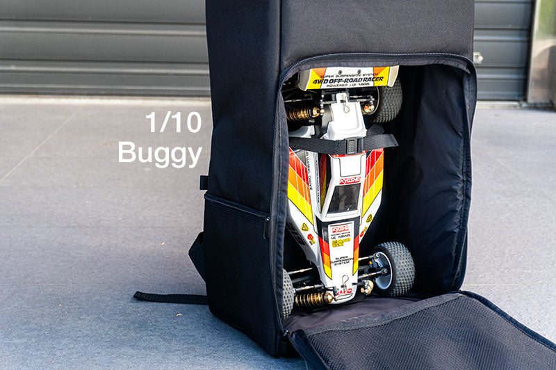 Koswork Buggy/Touring/Drift Car with Transmitter Storage RC Backpack 1/10 Scale (10)