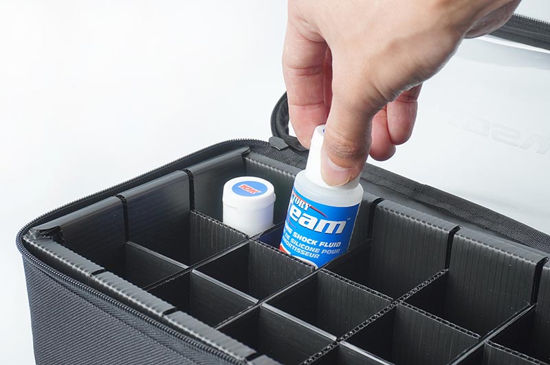 Koswork KOS32227 Shock/Diff Fluid Bag (w/15 Slots Internal Box) (9003652022509)