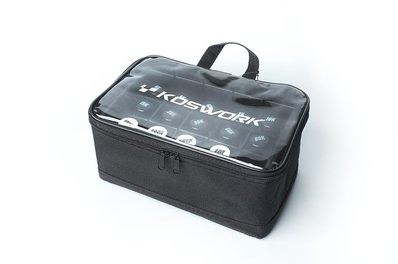 Koswork KOS32227 Shock/Diff Fluid Bag (w/15 Slots Internal Box) (9003652022509)