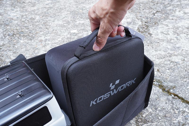 Koswork KOS32238 Long Racing Bag/Starter Box Bag/Pit Bag/Crawler Bag (690mm, w/5mm hard plate) (9003652317421)