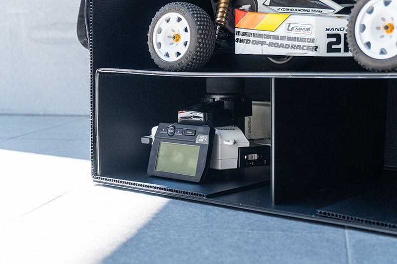 Koswork Buggy/Touring/Drift Car RC Carry Bag with PP Case, Partition Plate & Tyre Bag 1/10 Scale (5)