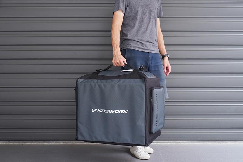 Koswork KOS32252 1/8 Dual Drawer Buggy/Onroad Car Bag (1/8, 2 Large) (9003652579565)