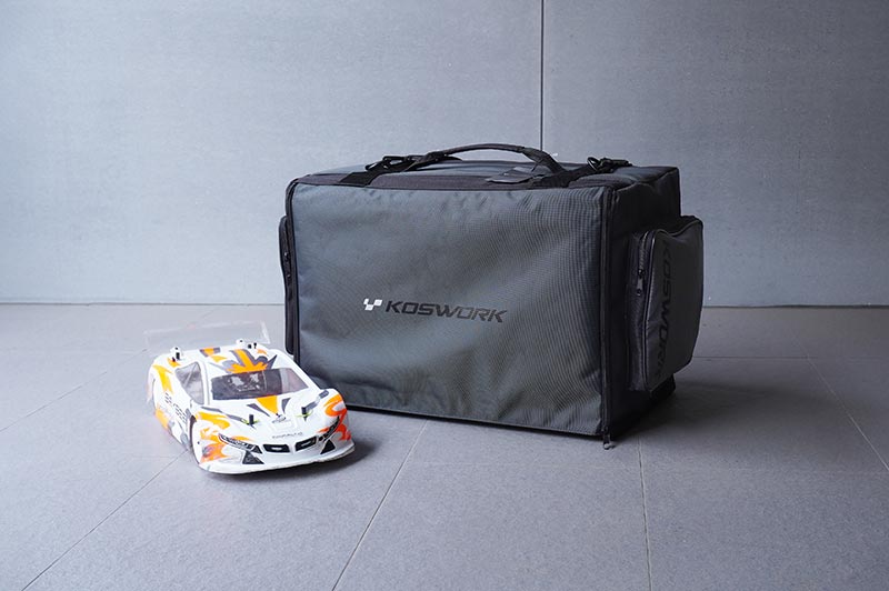 Koswork KOS32253 1/10 Dual Drawer Touring Car Bag (1/10 Touring, 2 Large) (9003652645101)