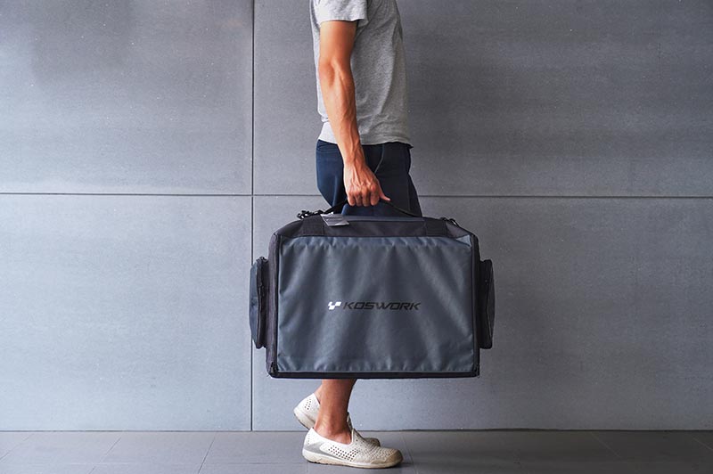 Koswork KOS32253 1/10 Dual Drawer Touring Car Bag (1/10 Touring, 2 Large) (9003652645101)