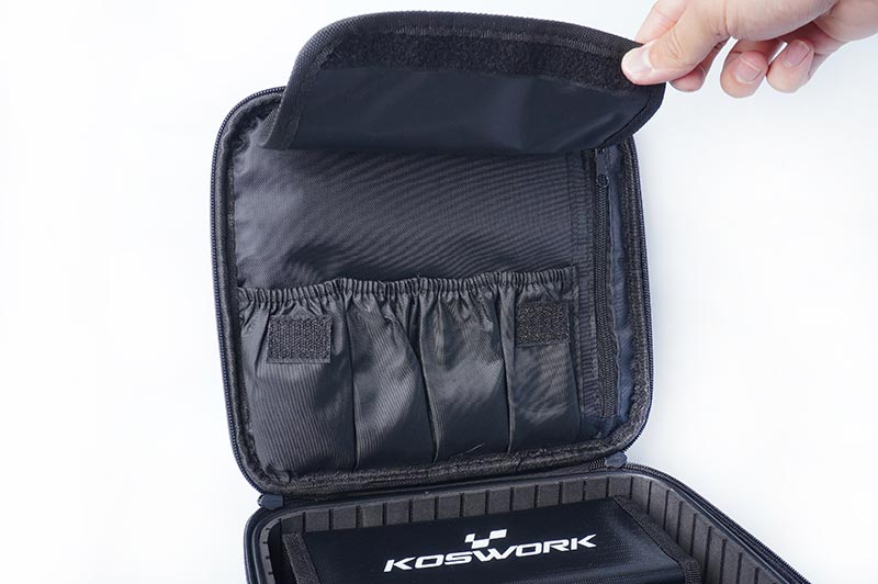 Koswork KOS32421 260x230x95mm Hard Frame Battery Bag (w/ 2pcs Battery Safety Bags) (9003655823597)