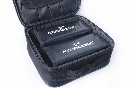 Koswork KOS32421 260x230x95mm Hard Frame Battery Bag (w/ 2pcs Battery Safety Bags) (9003655823597)