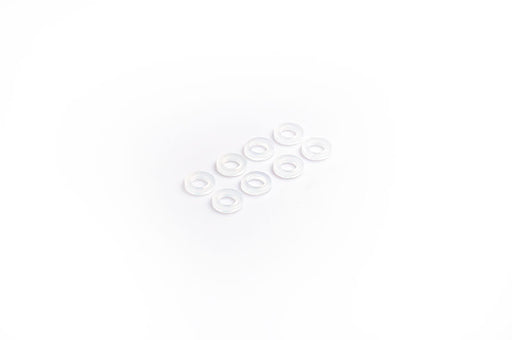 Koswork KOS40306-1NY 3x6x1mm 3mm Nylon Washer / Shim White (8) (9003656085741)