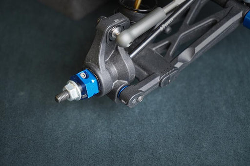 Koswork KOS40308-05B 3x8x0.5mm 3mm Aluminum Washer Blue (8pcs) (9003656151277)