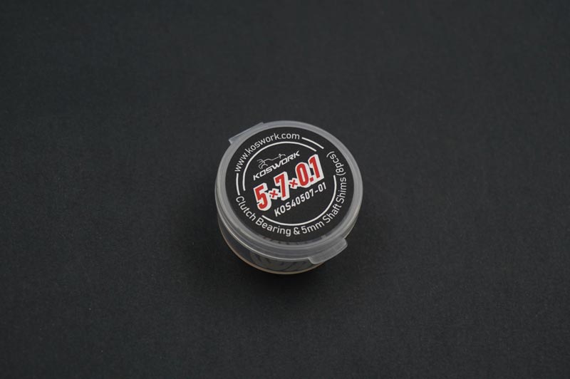 Koswork KOS40507-01 5x7x0.1mm Clutch Bearing & 5mm Shaft Shims (8pcs) (9003656610029)