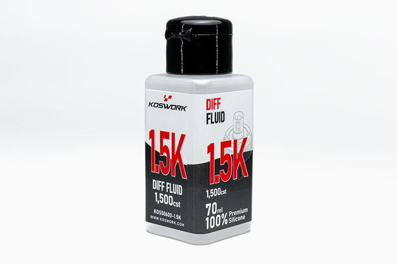 Koswork Silicone Diff Oil 1500cst (1.5K) 70ml - KOS50600-1.5K