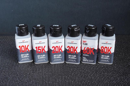 Koswork KOS50600-10K 10000cst 70ml Large Diff Fluid (AE System) (9003658281197)