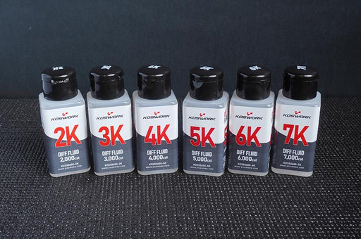 Koswork KOS50600-6K 6000cst Large 70ml Diff Fluid (AE System) (9003658838253)