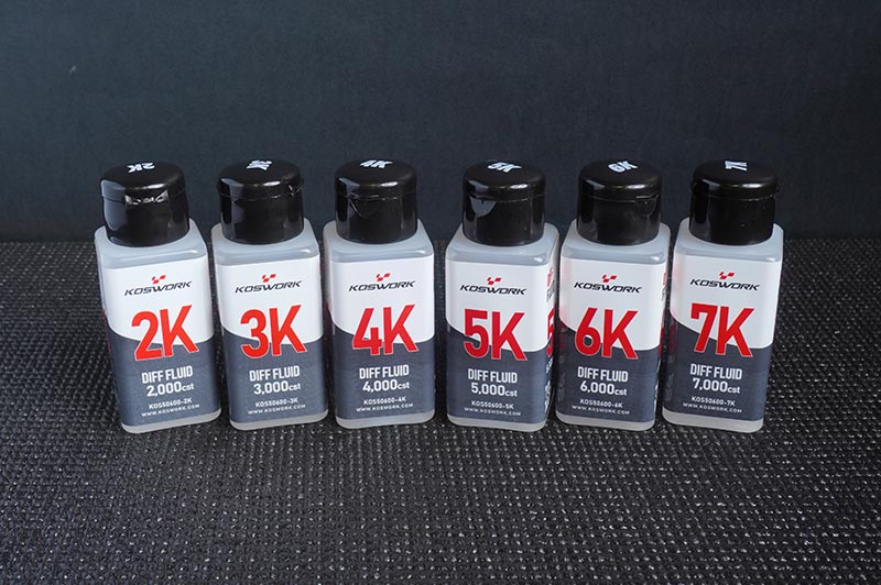 Koswork KOS50600-7K 7000cst Large 70ml Diff Fluid (AE System) (9003658871021)