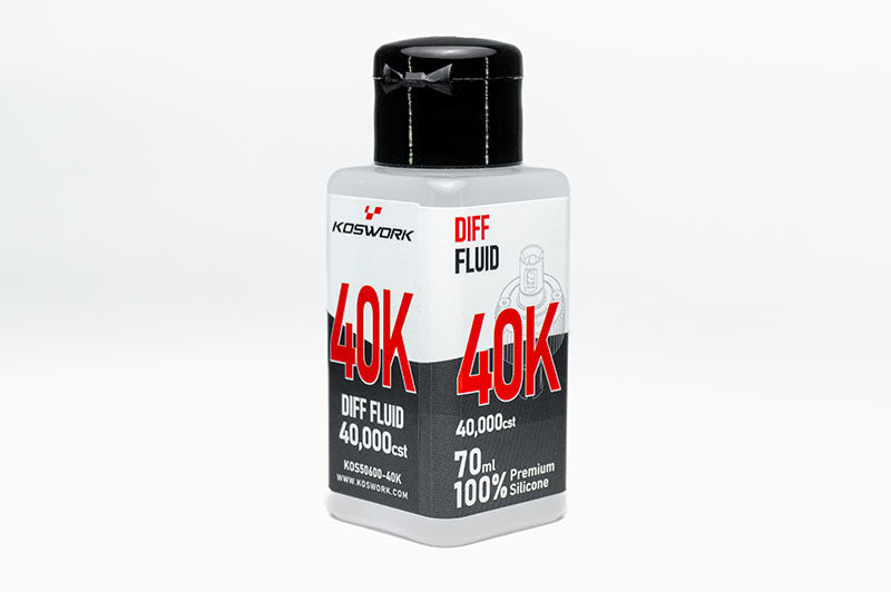 Koswork Silicone Diff Oil Fluid 40000cst (40K) 70ml (AE System) - KOS50600-40K