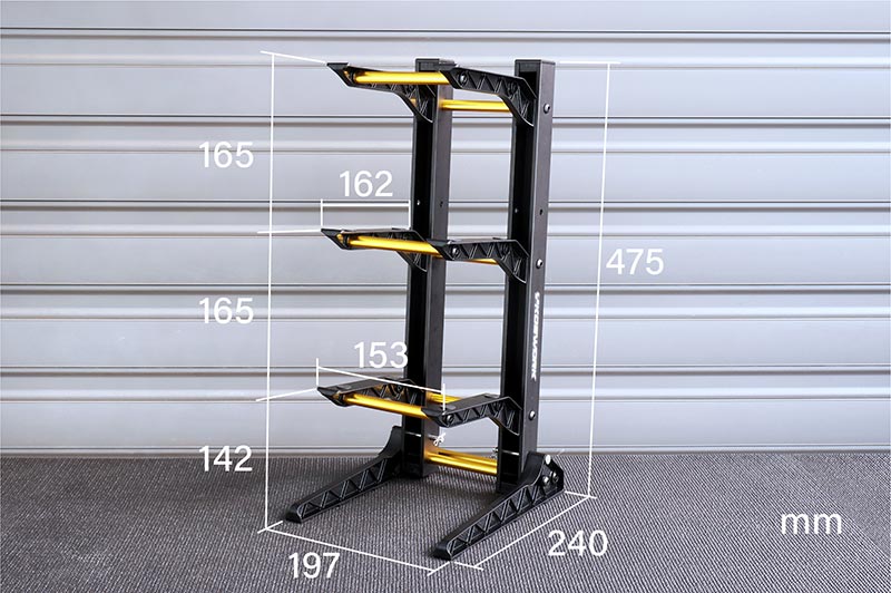 Koswork KOS50743 RC Car H475mm Pit / Display Stand (3 Layer) (9003659100397)