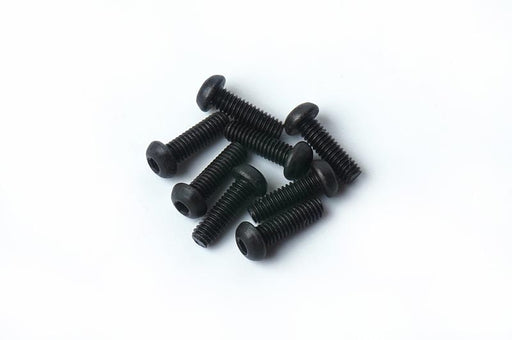 Koswork KOSBS2508 2.5x8mm Button Head Hex Hardened Steel Screw (w/container) (8) (9003659657453)