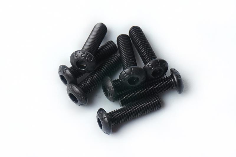 Koswork KOSBS312 3x12mm Button Head Hex Hardened Steel Screw (w/container) (8) (9003661263085)