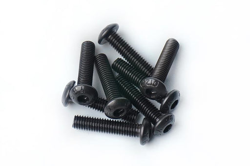 Koswork KOSBS314 3x14mm Button Head Hex Hardened Steel Screw (w/container) (8) (9003661492461)