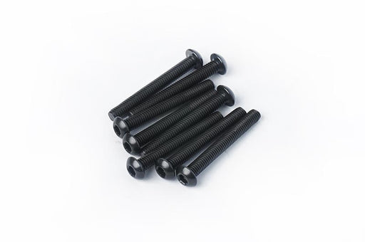 Koswork KOSBS324 3x24mm Button Head Hex Hardened Steel Screw (8) (9003662770413)