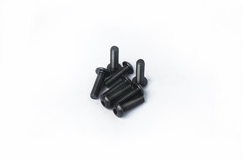 Koswork KOSBS414 4x14mm Button Head Hex Hardened Steel Screw (w/container) (8) (9003664900333)