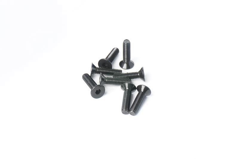 Koswork KOSFS2510 2.5x10mm Flat Head Hex Hardened Steel Screw (w/container) (8) (9003673682157)