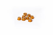 Koswork KOSN1004GD M4 Aluminum Flanged Nylon Lock Nuts Gold (w/container) (8) (9003677450477)