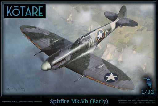 Kotare Models K32006 Kotare 1/32 Spitfire Mk.Vb (Early) (9249828929773)