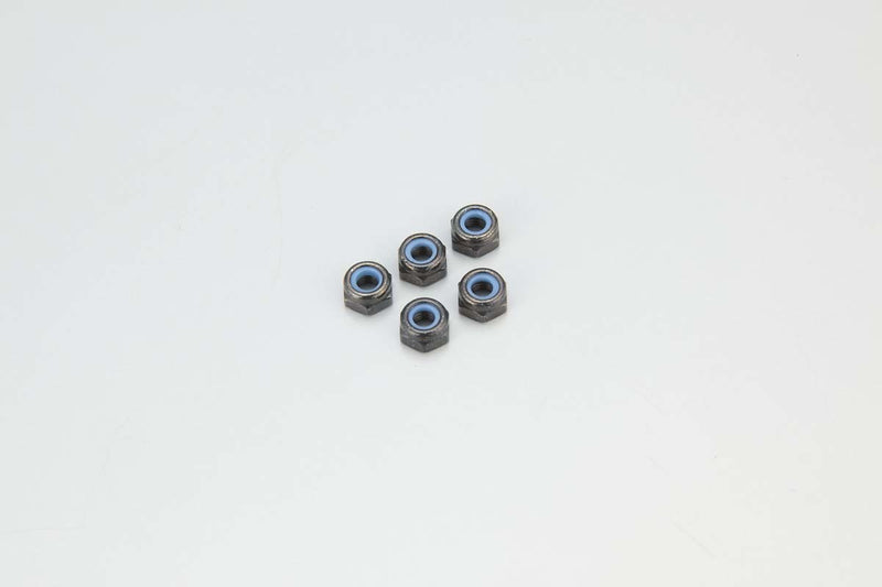 Kyosho 1-N3033N Nylock Nut (M3x3.3)(5) - Hobby City NZ (8324672815341)