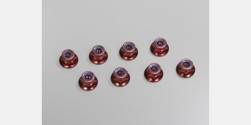 Kyosho 1-N4056FN-R Fl.Nylock Nut (M4x5.6)(5) Rd - Hobby City NZ (8424227078381)