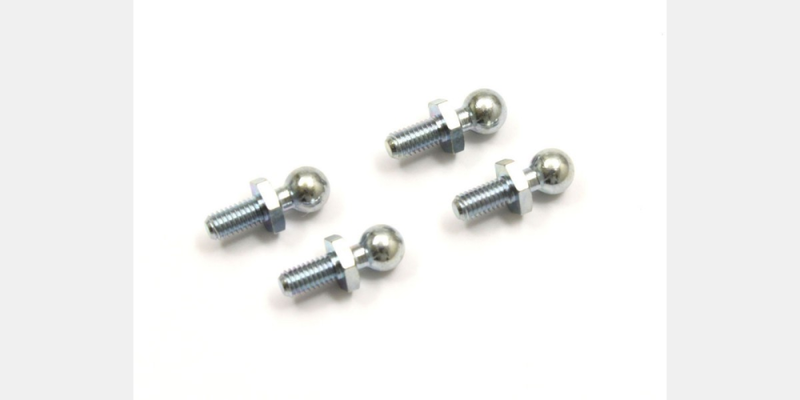 Kyosho 97050M 4.8mm Ball Stud (M) 4pcs - Hobby City NZ (8324695654637)