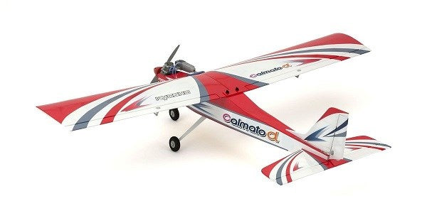 Kyosho 11252R-C EP/GP ARF: Calmato ALPHA 40 Trainer - Toughlon Spec. (Red) (8941166330093)