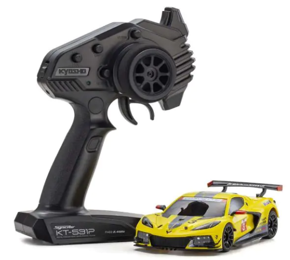 Kyosho 32342Y MR-03 Corvette C8R Yellow - Hobby City NZ
